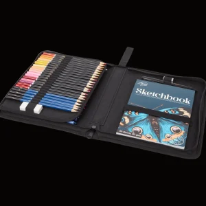 Action Kleuren & Tekenen^Creative Artist schetsblok & kleurset in etui