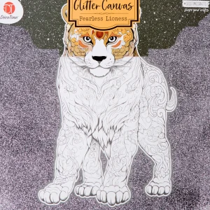 Action Knutselen^DécoTime kleur je eigen glitter-canvas