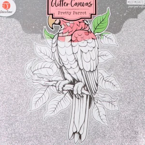 Action Knutselen^DécoTime kleur je eigen glitter-canvas