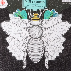 Action Knutselen^DécoTime kleur je eigen glitter-canvas