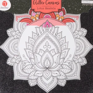 Action Knutselen^DécoTime kleur je eigen glitter-canvas