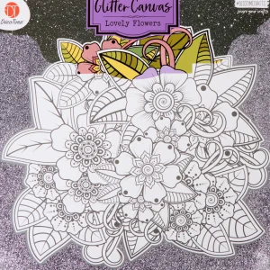 Action Knutselen^DécoTime kleur je eigen glitter-canvas