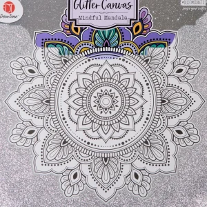 Action Knutselen^DécoTime kleur je eigen glitter-canvas