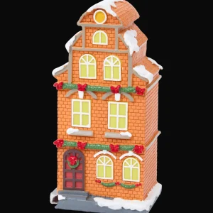 Action Seizoensdecoratie^Decoratief huisje met ledlicht