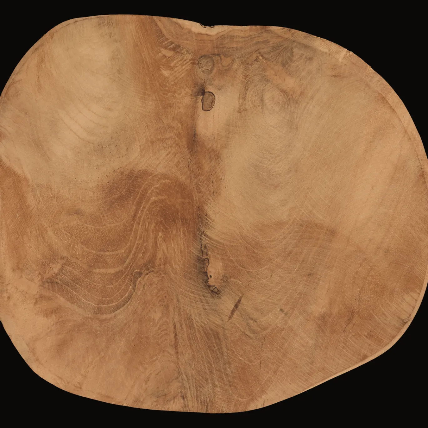 Action Woonaccessoires^Decoratieve teakhouten schijf