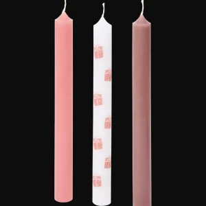 Action Kaarsen^Dinerkaarsen met kerstprint