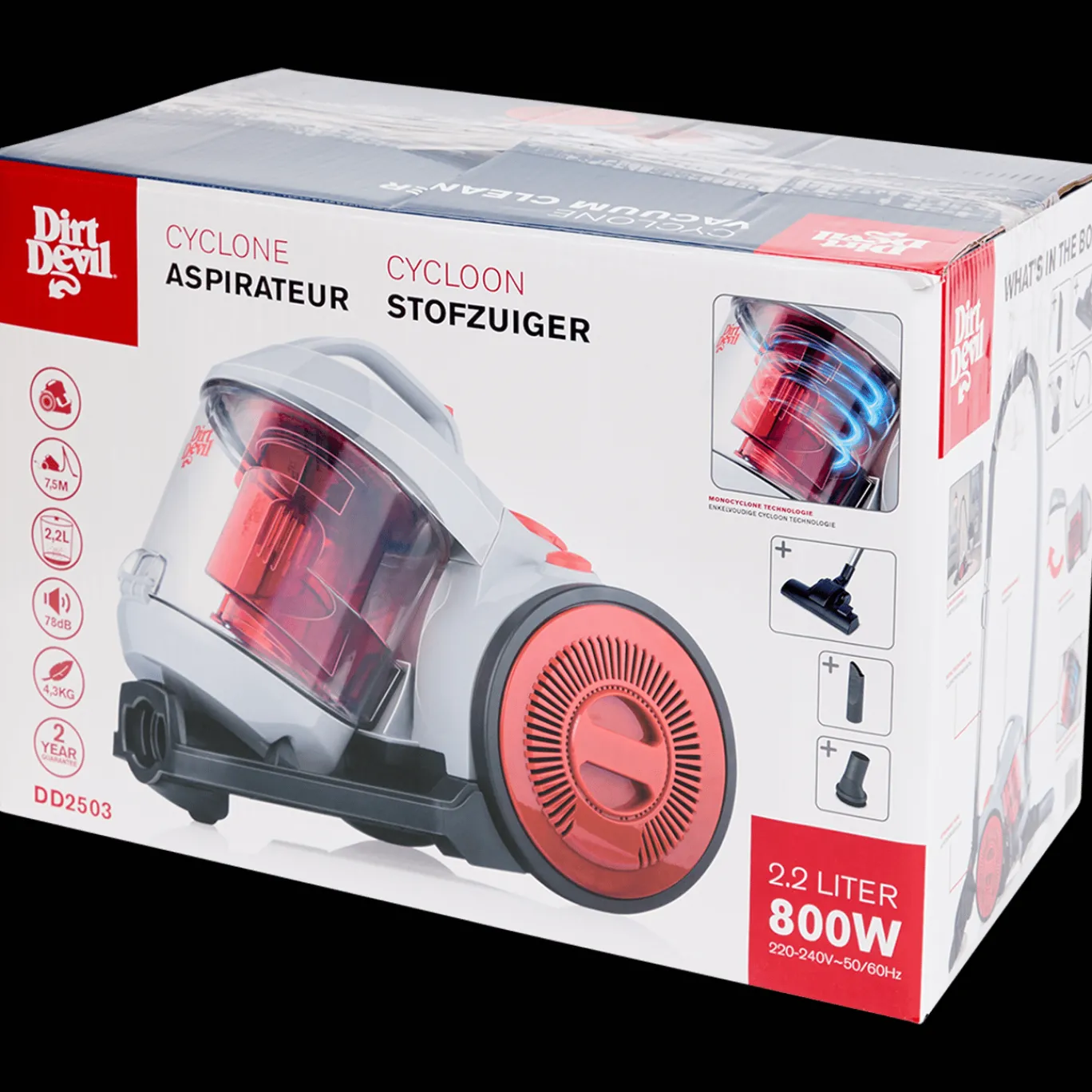 Action Stofzuigers & -Zakken^Dirt Devil cycloon stofzuiger DD2503