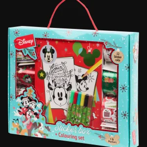 Action Knutselen^Disney kerstkleurboek met stickers