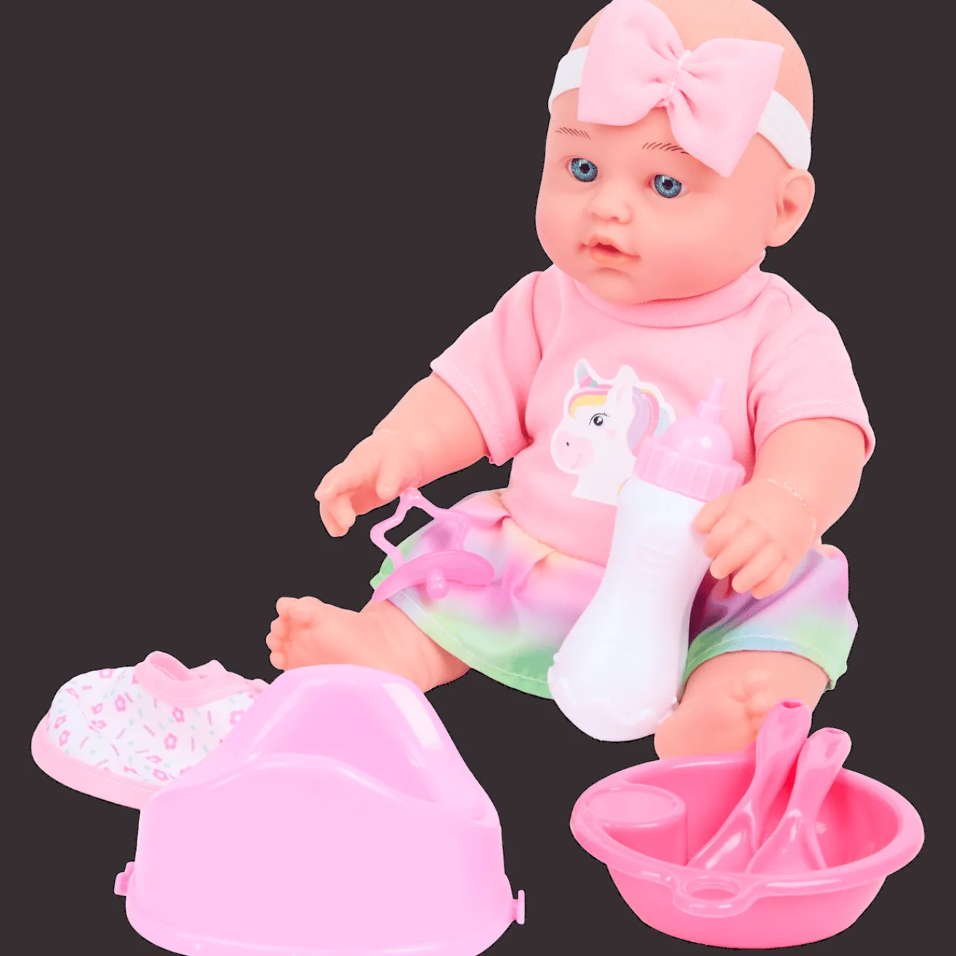 Dolly Star Knuffels & Poppen^plaspop Baby Lola