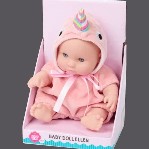 Dolly Star Knuffels & Poppen^pop met dierenpakje