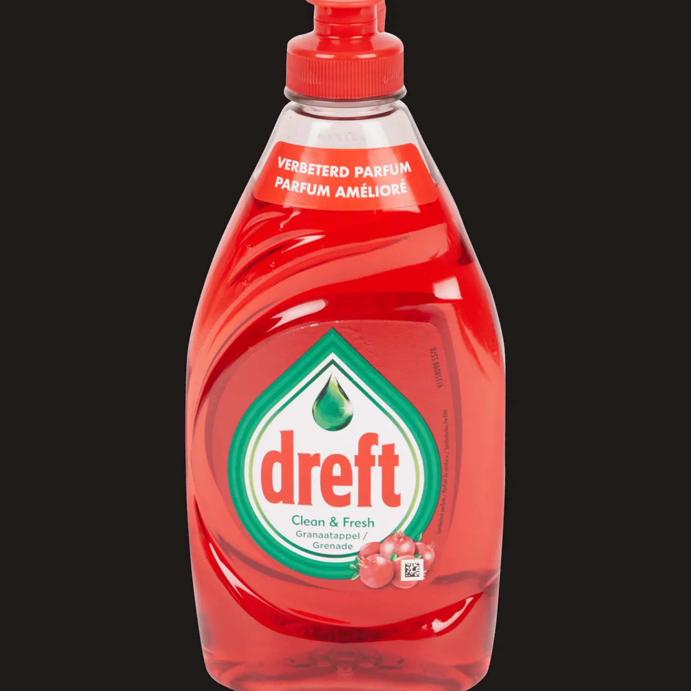 Dreft Afwas- & Wasmiddelen^Clean & Fresh afwasmiddel Granaatappel