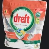 Dreft Afwas- & Wasmiddelen^Fresh Platinum vaatwastabletten Original