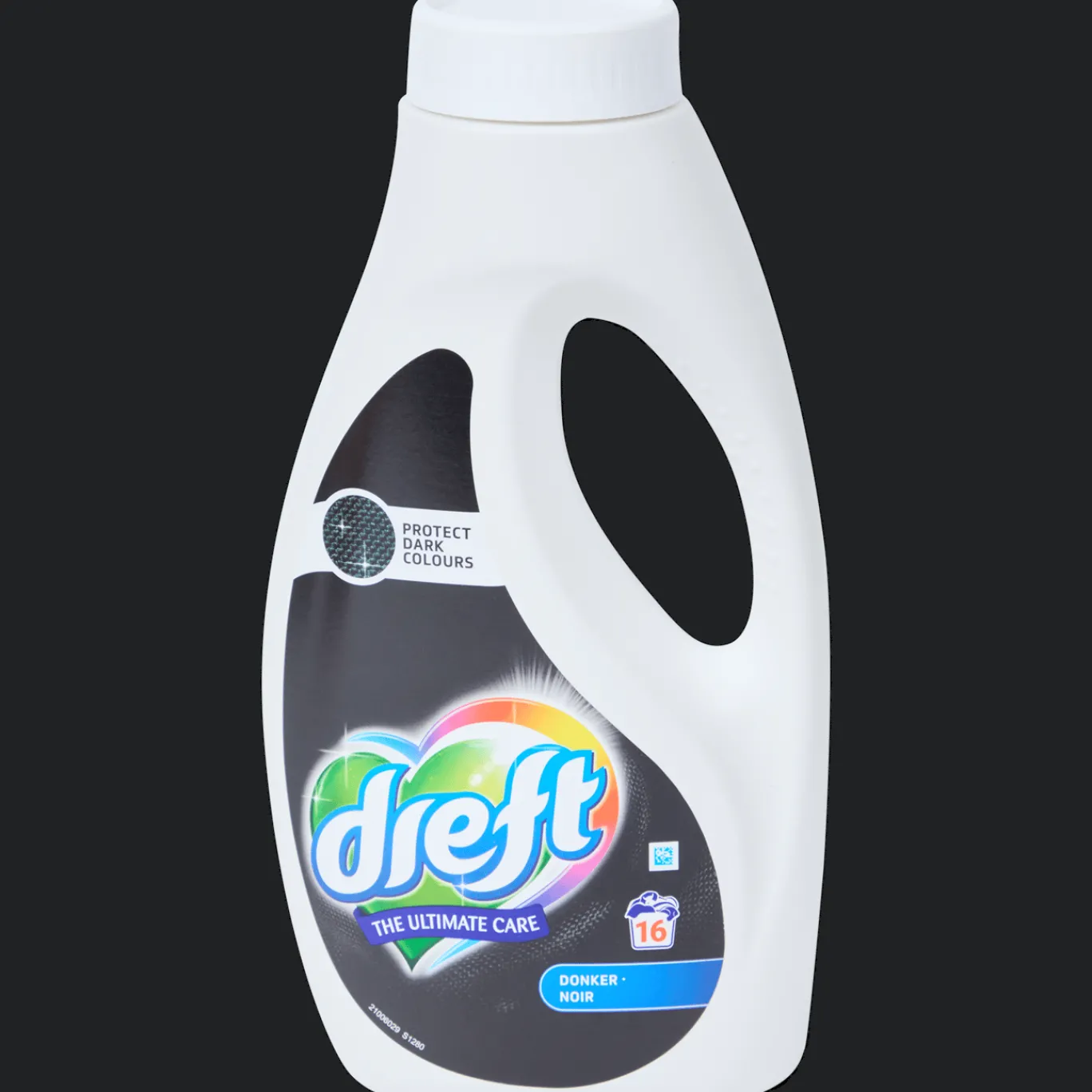 Dreft Afwas- & Wasmiddelen^The Ultimate Care wasmiddel Donker