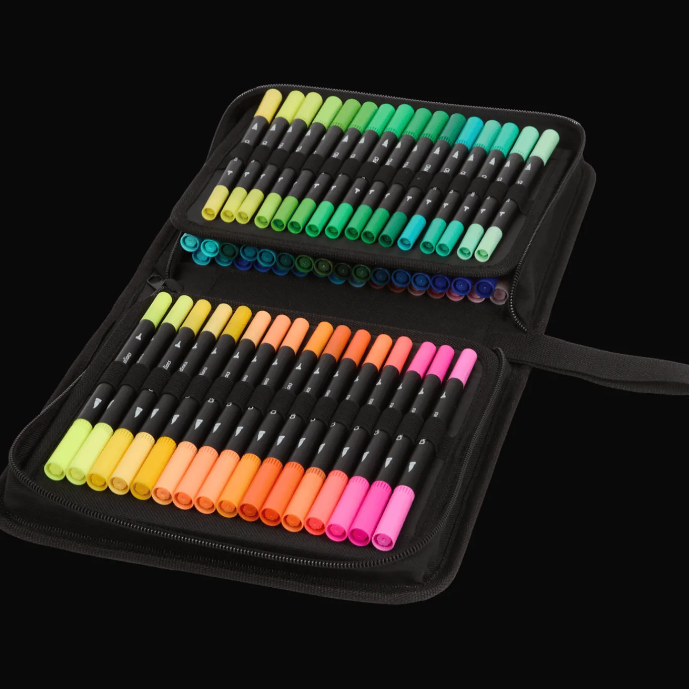 Action Kleuren & Tekenen^Dubbele fineliner-penseelpennen