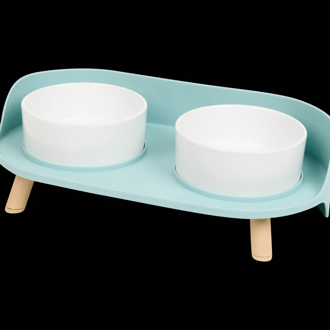 Action Dierenbenodigdheden^Dubbele voerbak op pootjes