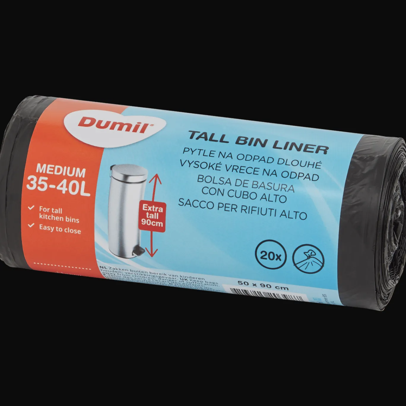 Dumil Prullenbakken^afvalzakken extra hoog