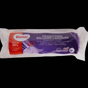 Dumil Prullenbakken^trekband vuilniszakken Lavendel