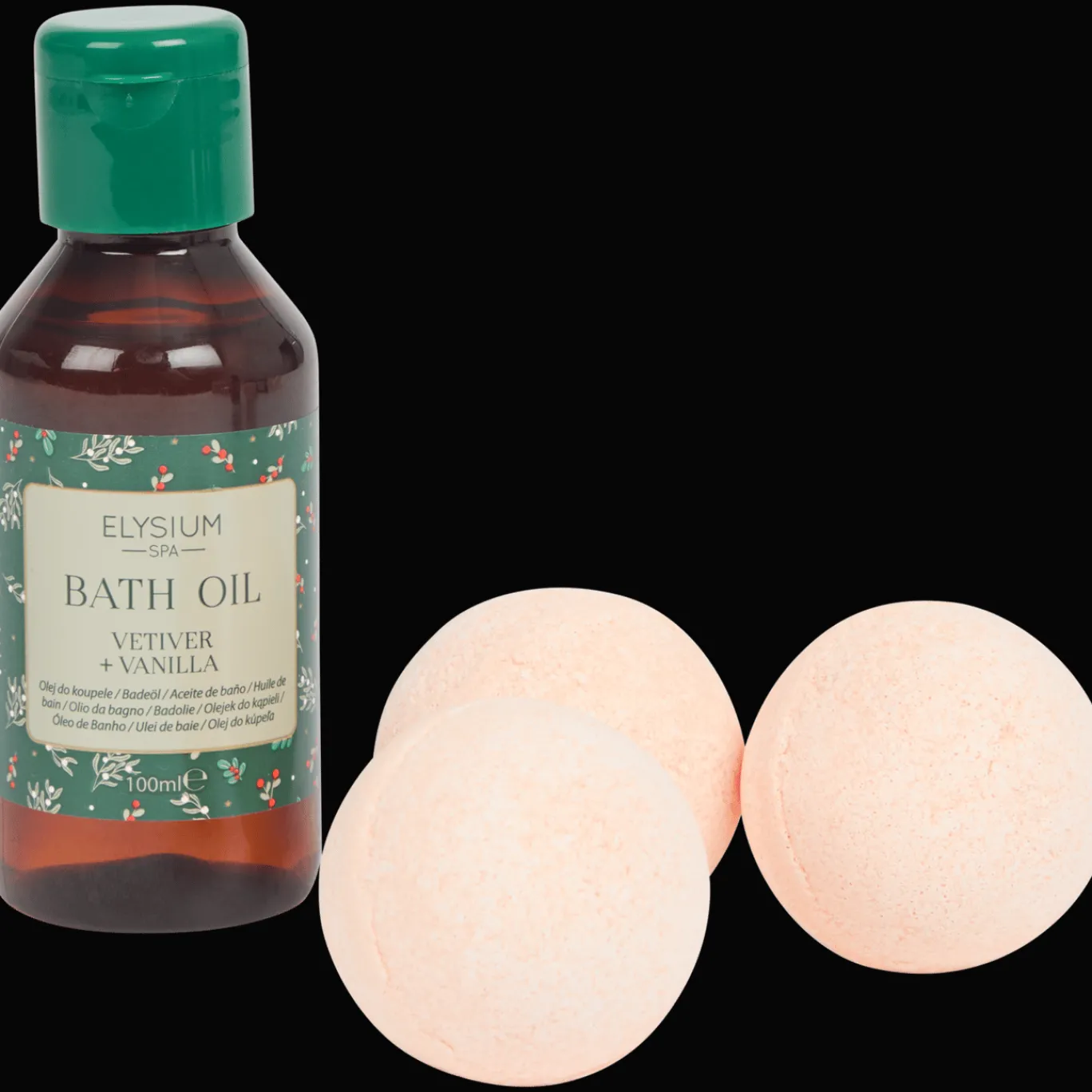 Action Bad & Douche Artikelen^Elysium Spa badolie- en bruisballenset