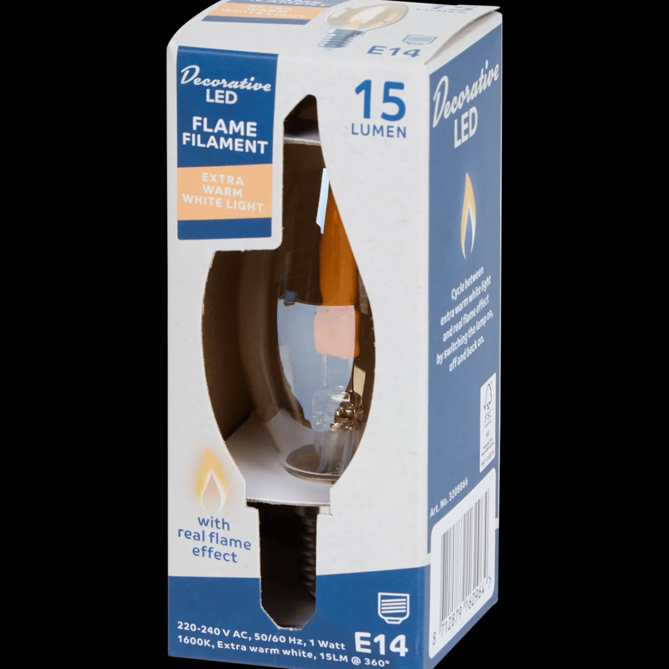 Action Verlichting^Eurodomest filamentlamp kaars