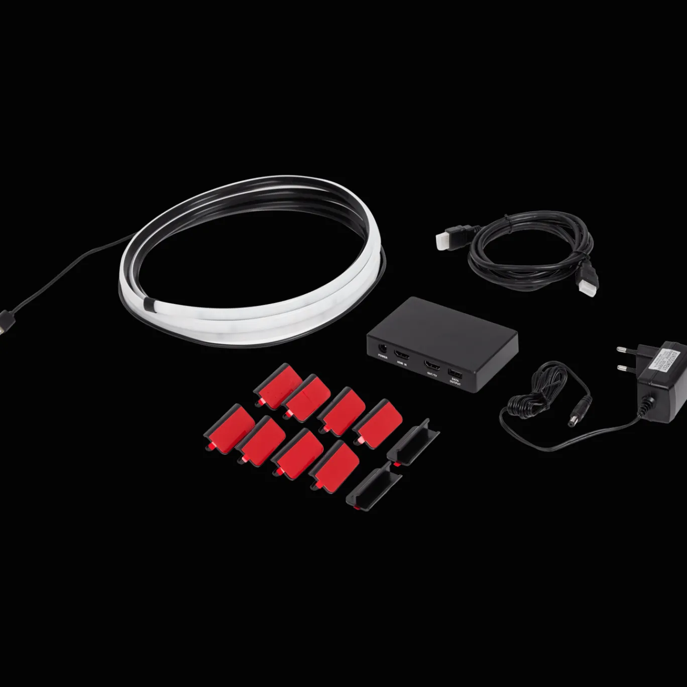 eurodomest_slimme_hdmi_sync_box_ledstrip_2.webp Action Verlichting^Eurodomest slimme HDMI sync box ledstrip