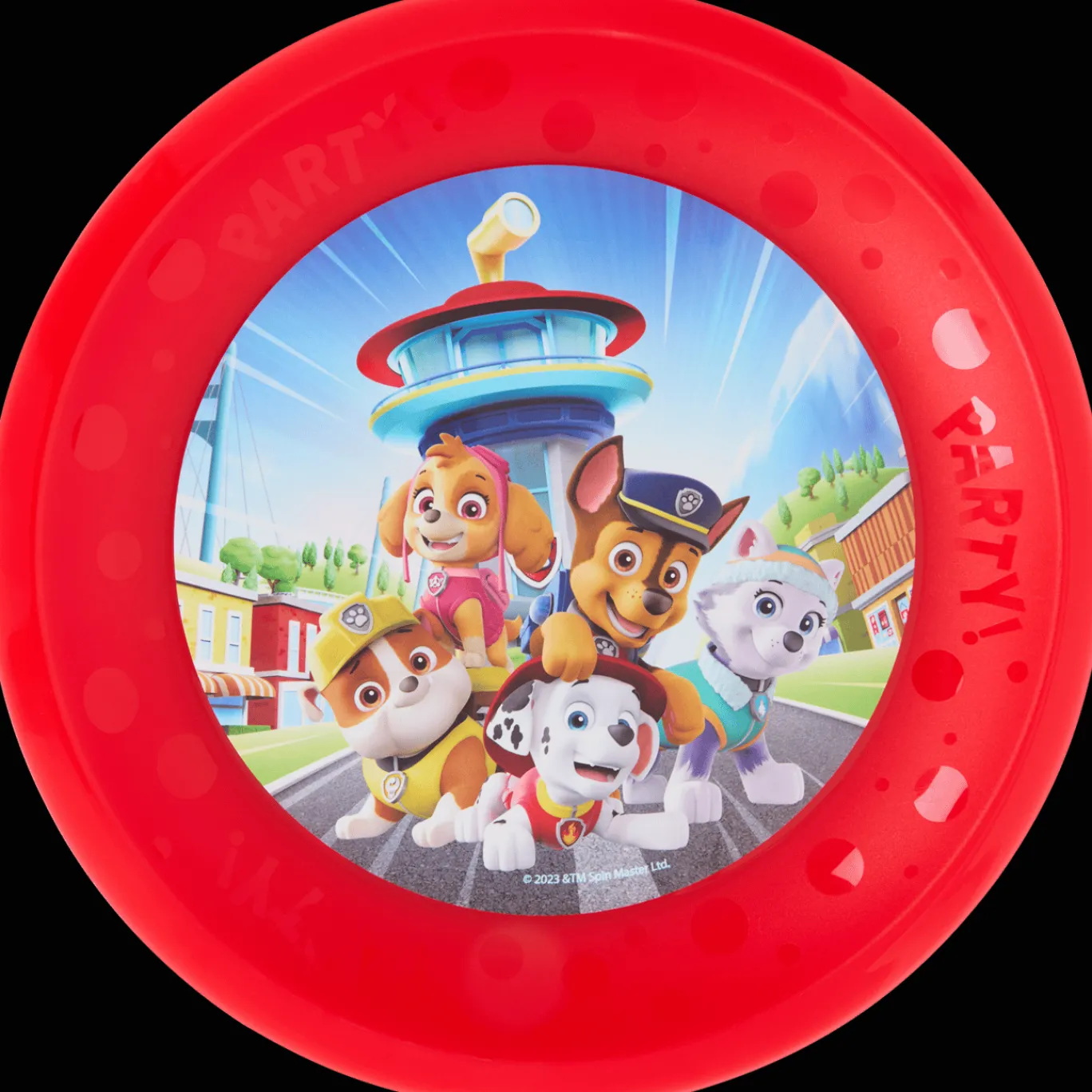 Action Servies^Feestbordjes