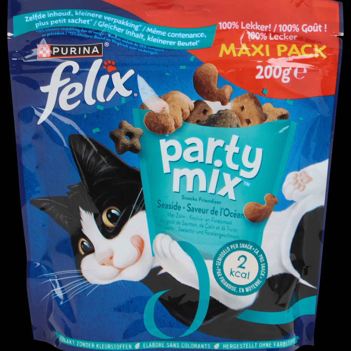 Felix Kat | Dierenvoeding^Party Mix kattensnacks Seaside