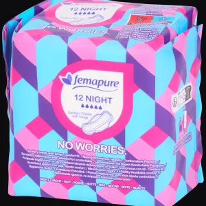 Action Lichaamsverzorging^Femapure No Worries maandverband Nacht