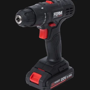 FERM Gereedschap^accuboormachine-set