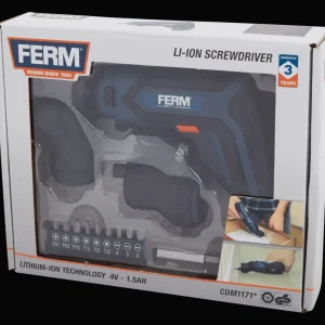 FERM Gereedschap^accu-schroevendraaier