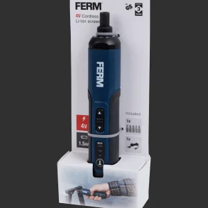 FERM Gereedschap^accu-schroevendraaier
