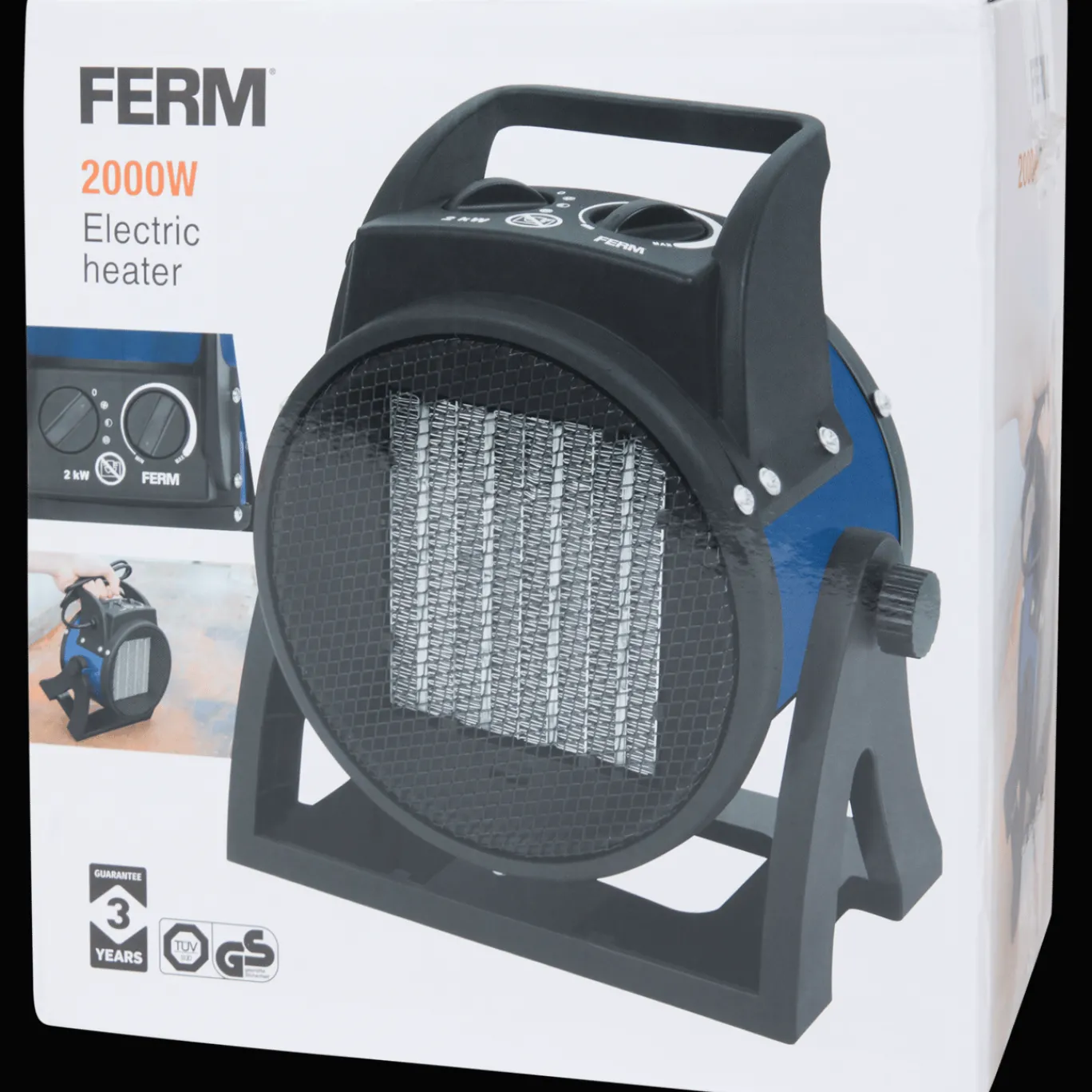 FERM Ventilatoren^elektrische kachel