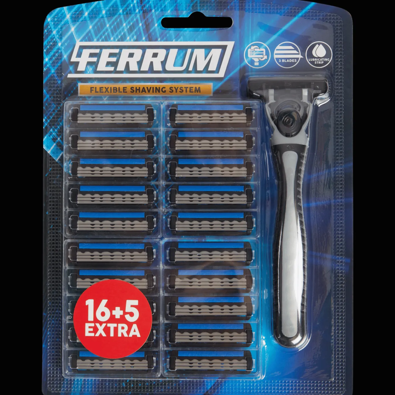 Ferrum Ontharen & Scheren^scheermes met extra mesjes