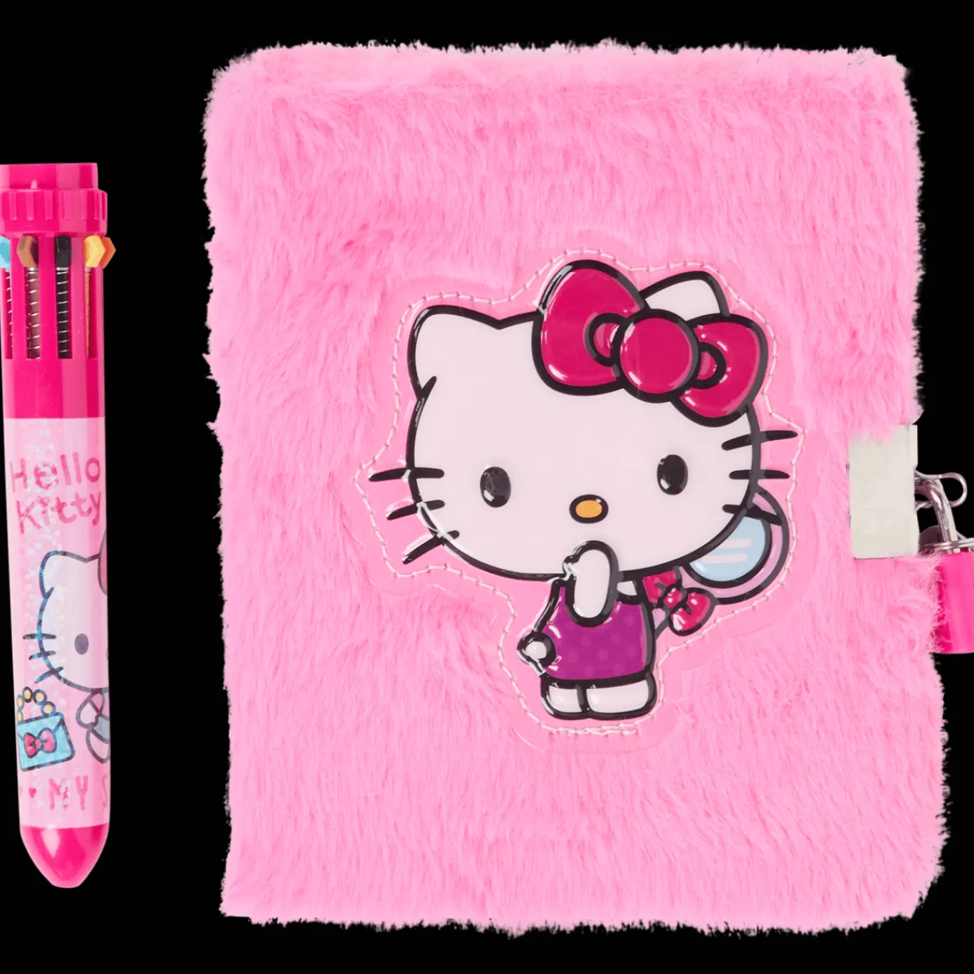 Action Kleuren & Tekenen^Fluffy dagboek met slot