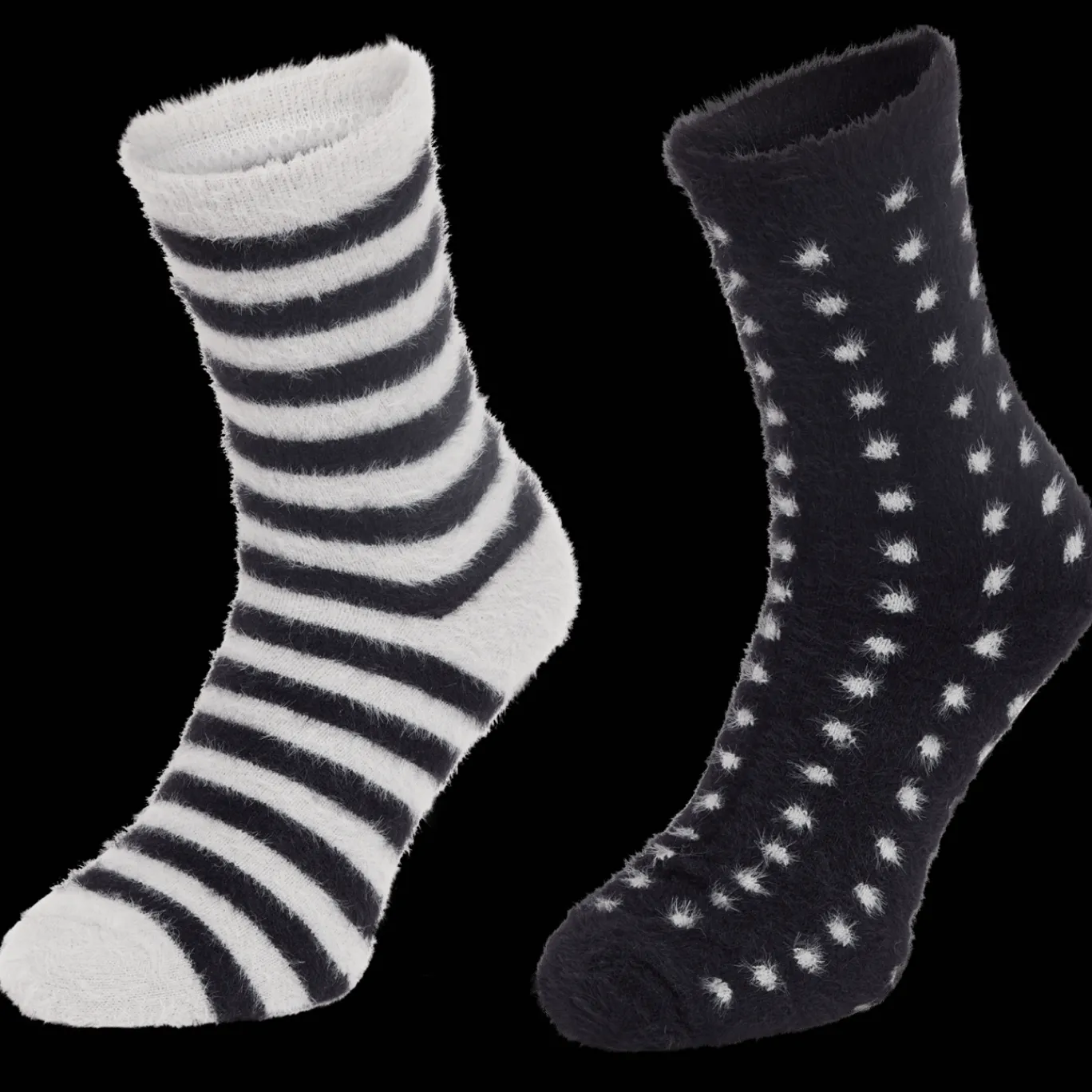 Action Beenmode^Fluffy huissokken