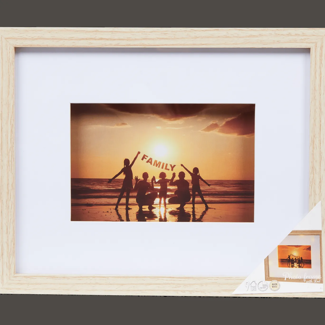 Action Fotolijstjes^Fotolijst met ledlicht