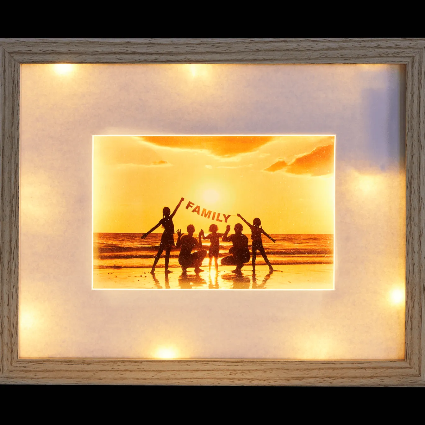 Action Fotolijstjes^Fotolijst met ledlicht