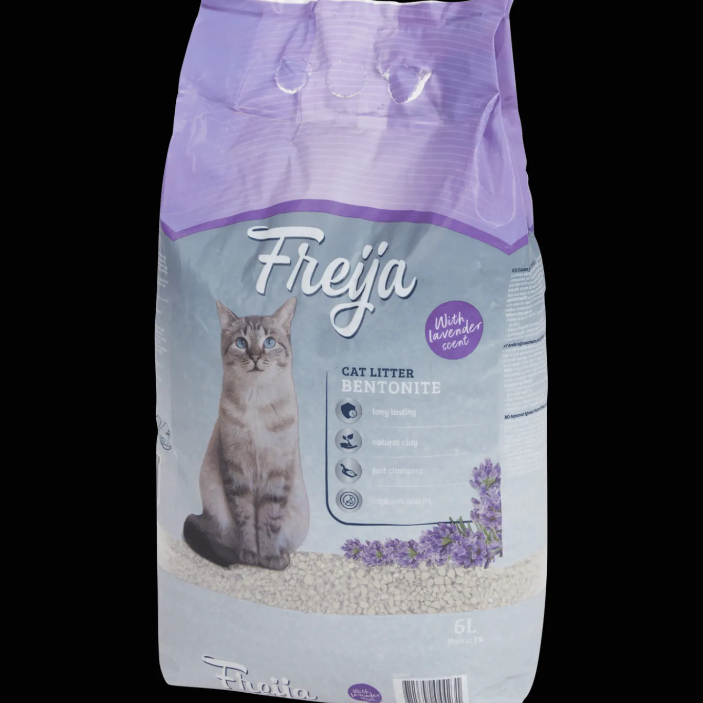 Freija Kat | Dierenbenodigdheden^kattenbakvulling Lavendel