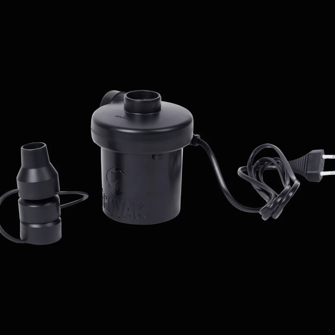 Froyak Kampeerspullen^elektrische luchtpomp