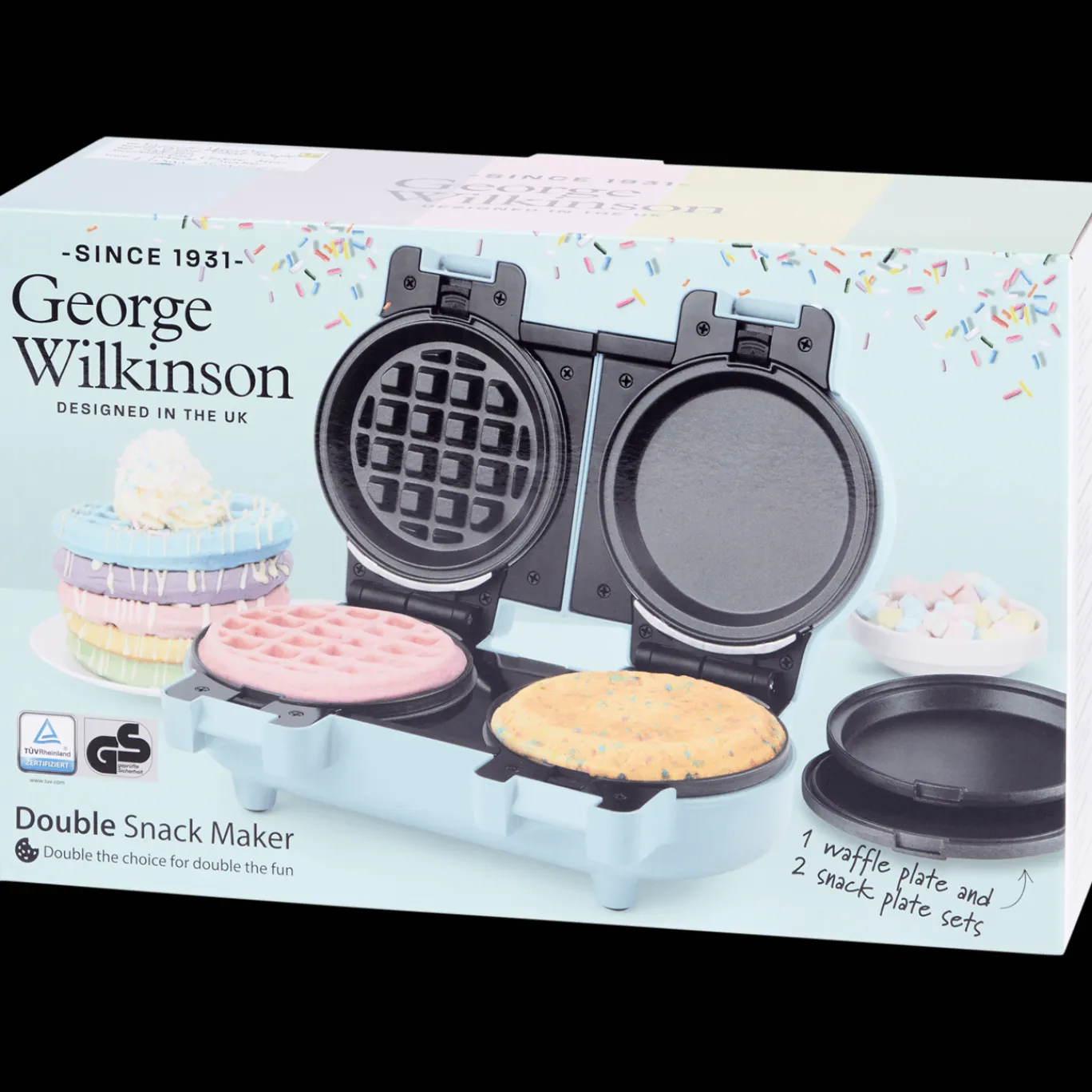 Action Keukenapparaten^George Wilkinson dubbele snackmaker