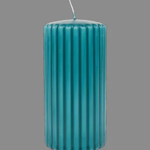 Action Kaarsen^Geribbelde stompkaars