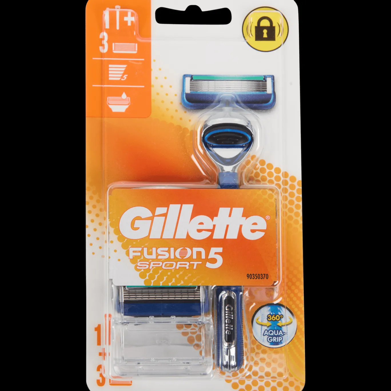 Gillette Ontharen & Scheren^Fusion5 scheermesjes Sport