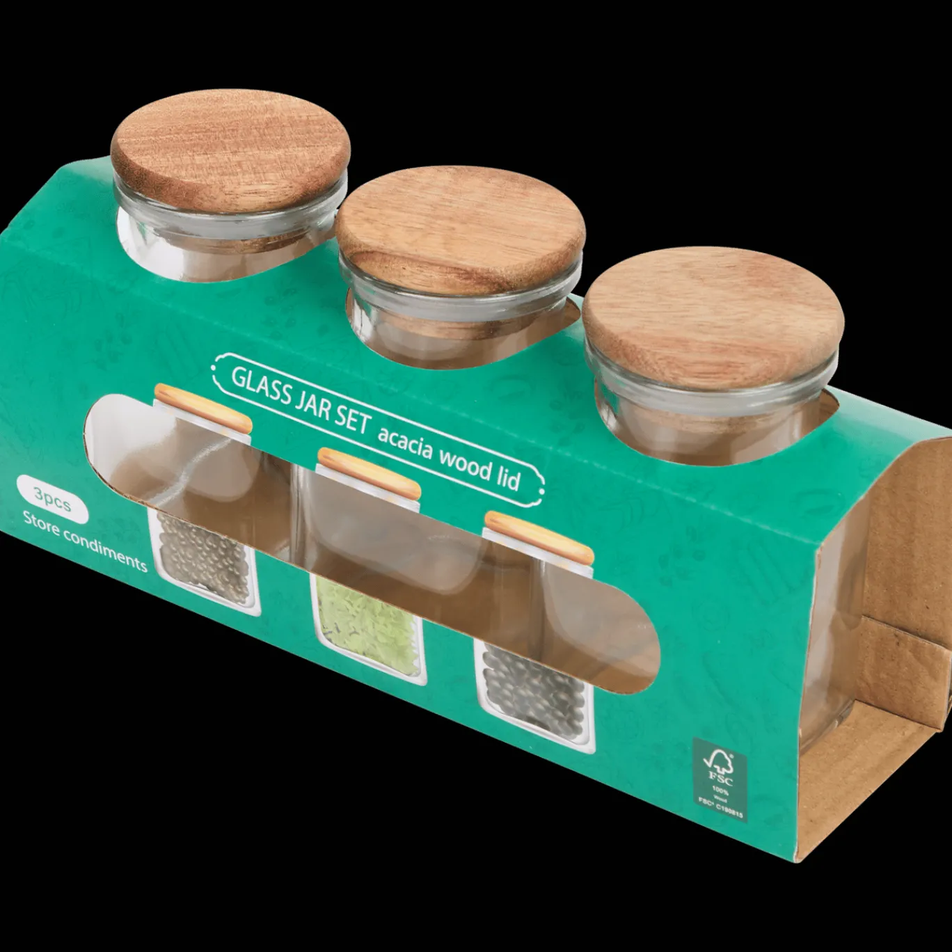 Action Bewaren & Meenemen^Glazen potten