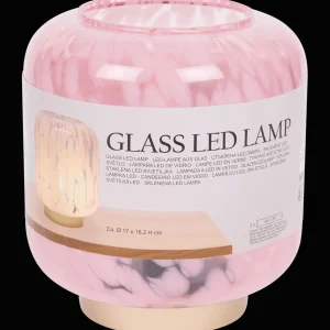 Action Lampen^Glazen tafellamp