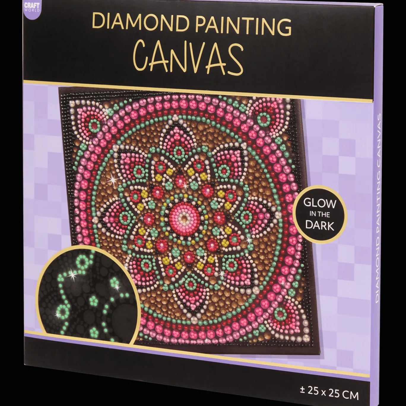 Action Knutselen^Glow-in-the-dark diamond painting