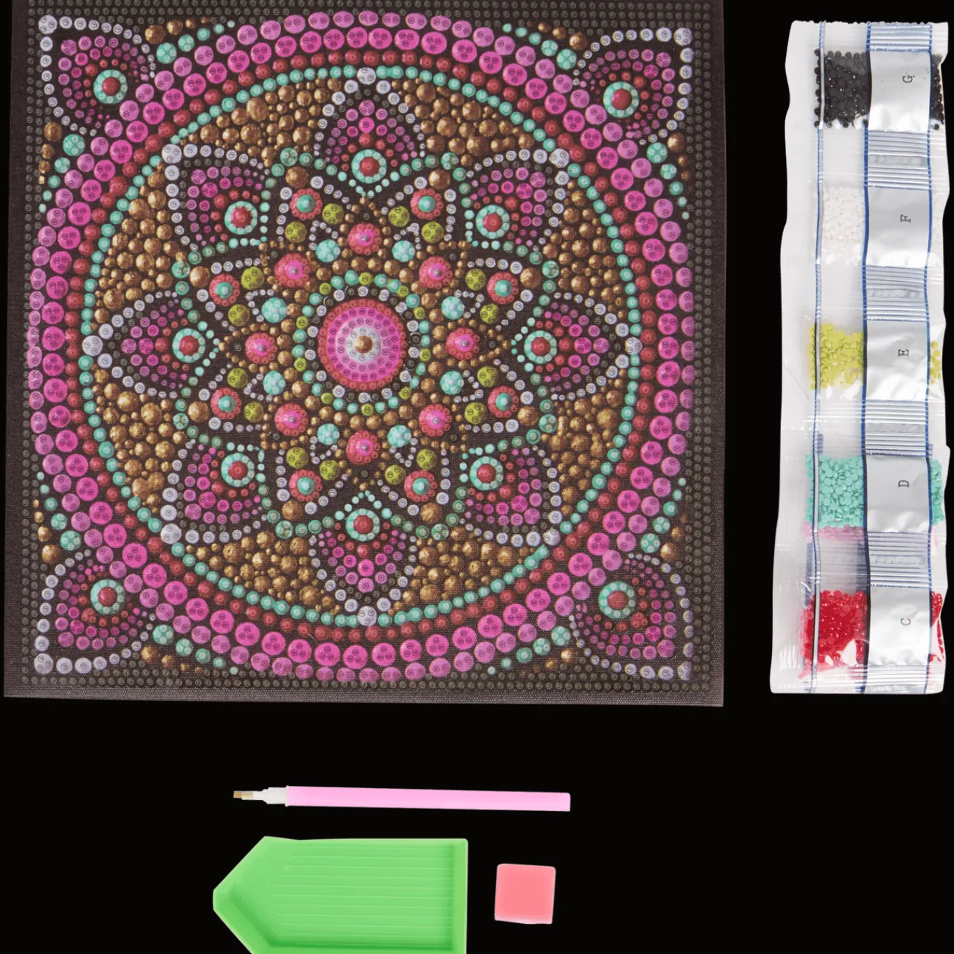 Action Knutselen^Glow-in-the-dark diamond painting