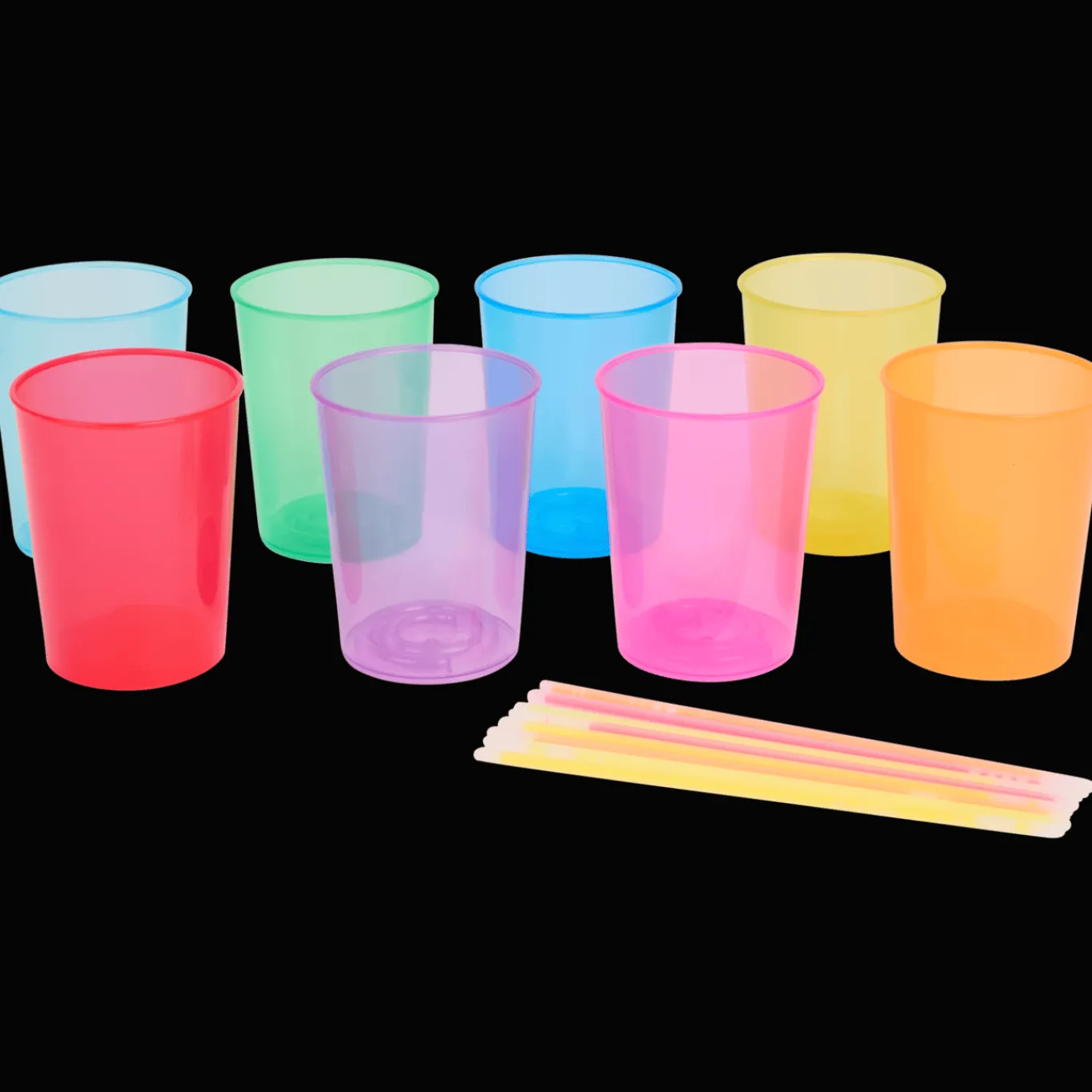 Action Feestartikelen^Glow-in-the-dark feestbekers