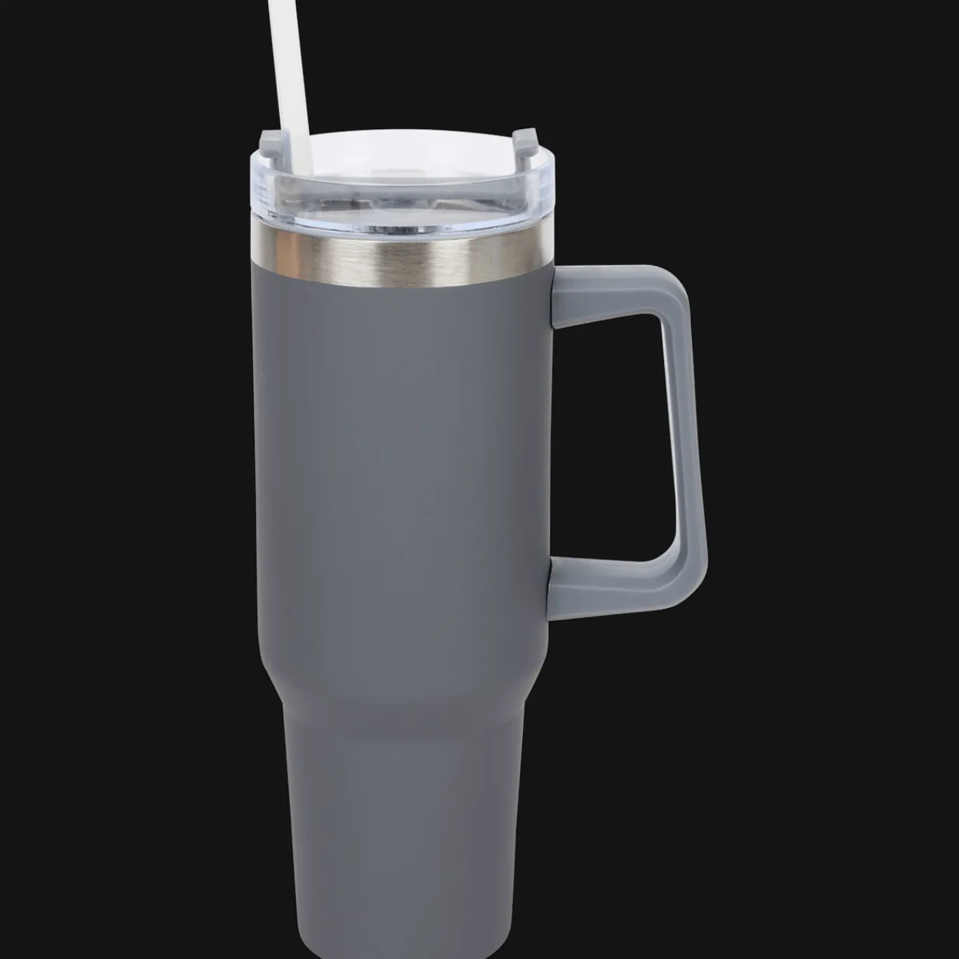 Action Keukengerei^Grote thermosbeker met rietje