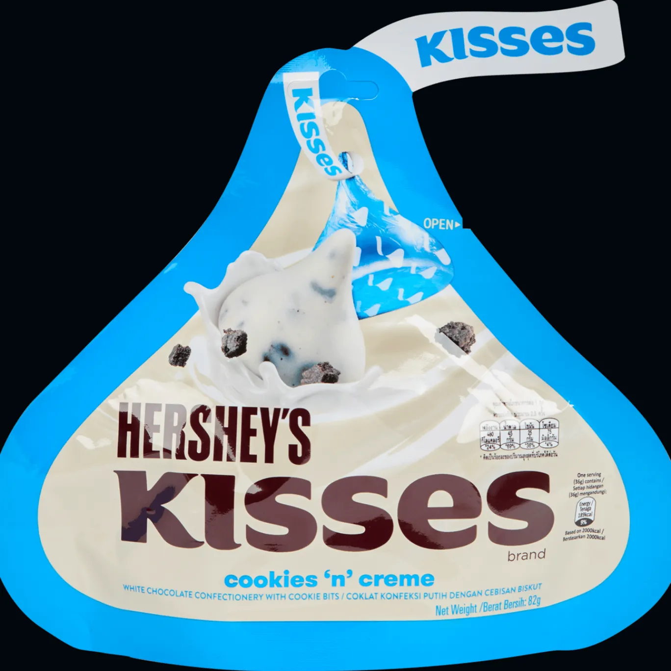 Hershey's Chocolade^Kisses Cookies & Cream