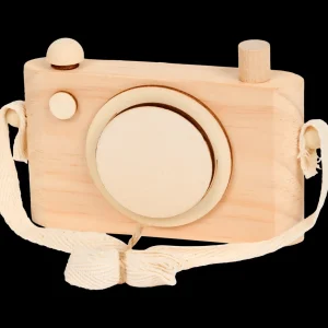 Action Knutselen^Hobby Flora houten camera