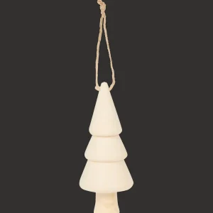 Action Seizoensdecoratie^Home Accents houten kerstboomhanger